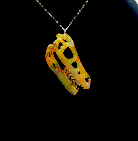 Velociraptor Skull Pendant/Hanger