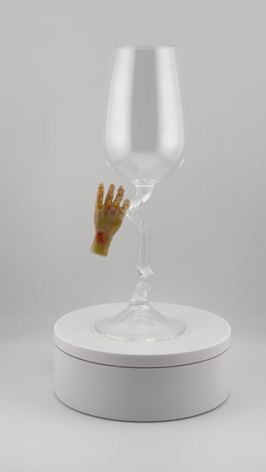 Dessert Wine Glass-Hand of the Maker series